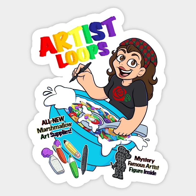 Artist Loops: Digital Artist Sticker by Panddie